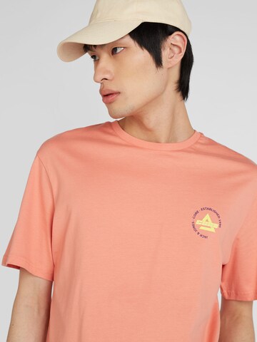 JACK & JONES Shirt 'FAST' in Oranje