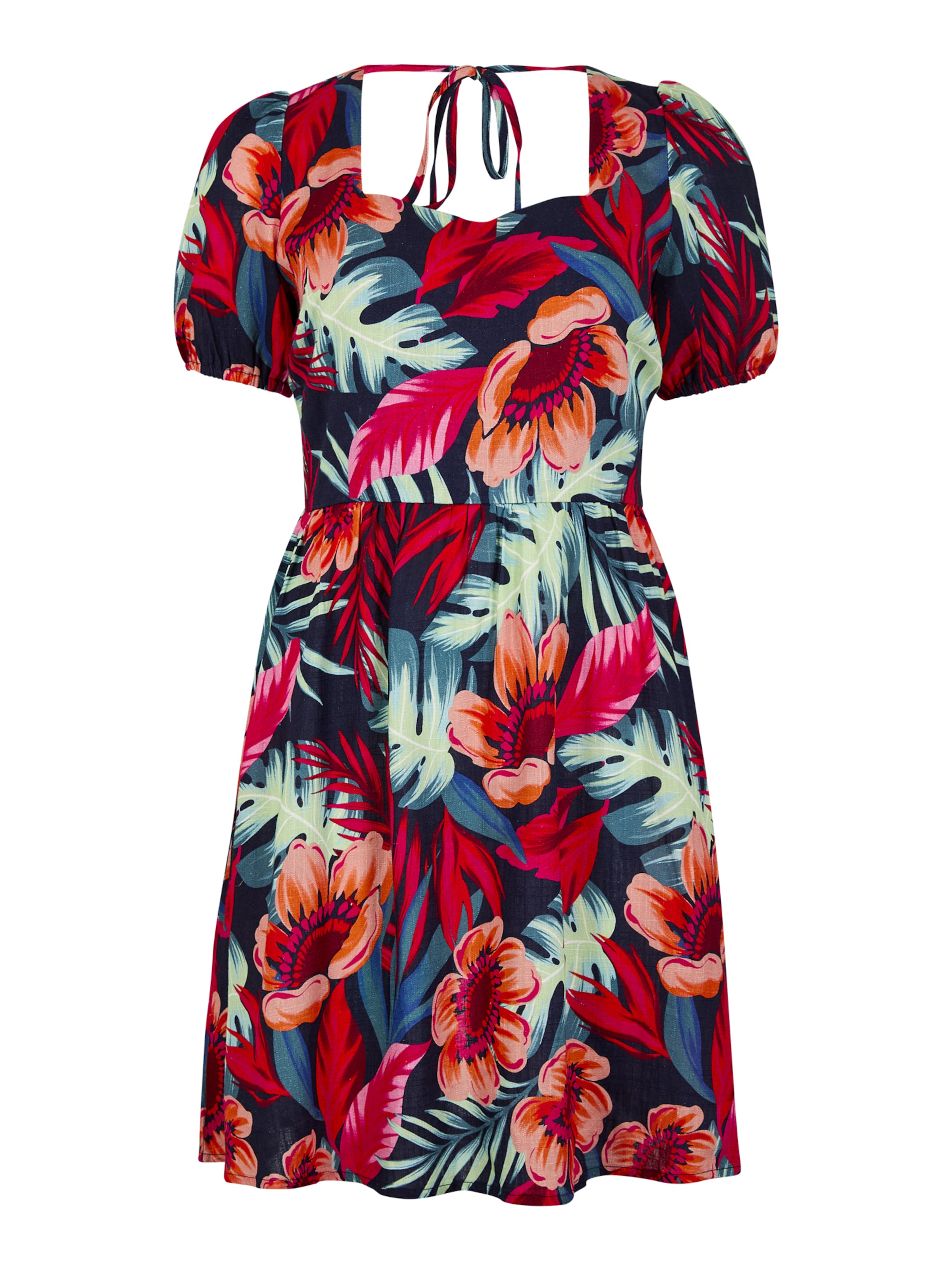 Robe ' ' Apricot en rose : devant