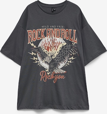 pilka VERO MODA Marškinėliai 'VMLILIE HAILEY': priekis