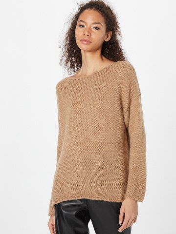 ZABAIONE Sweater in Beige: front