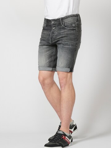 KOROSHI Slimfit Jeans in Zwart