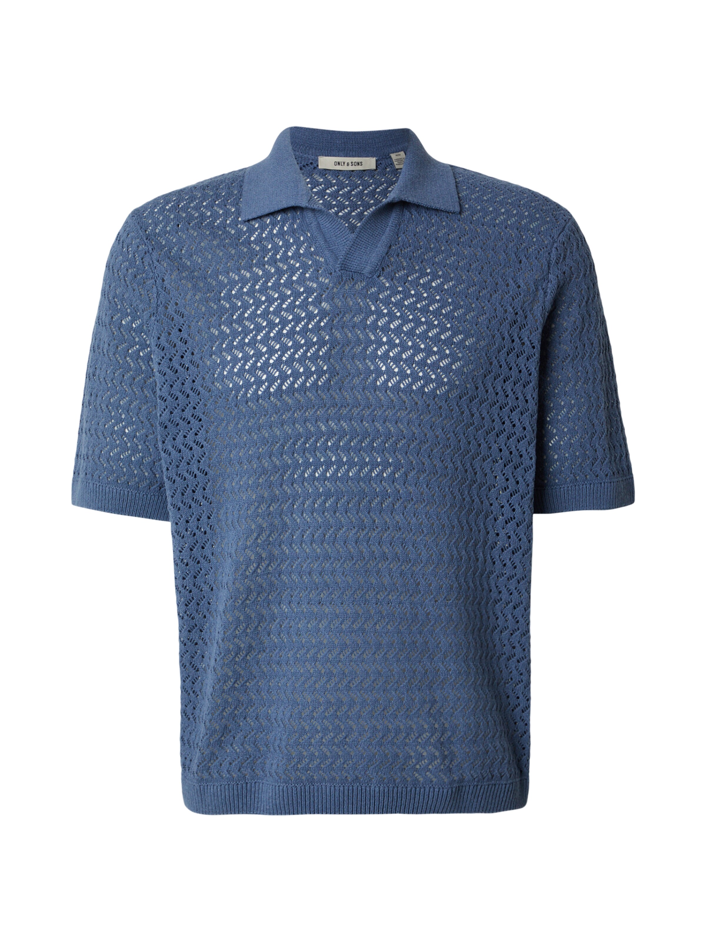 Only & Sons Kampsun 'ONSNYLE', värv sinine: eest vaates