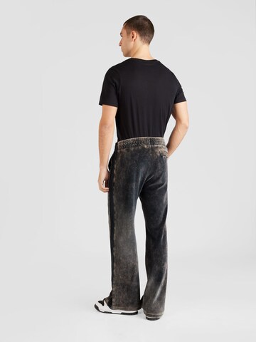 DIESEL Loose fit Trousers 'OZAMP' in Black