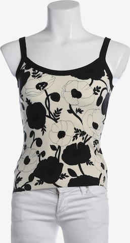 Blumarine Top / Seidentop XS in Schwarz: Vorderseite