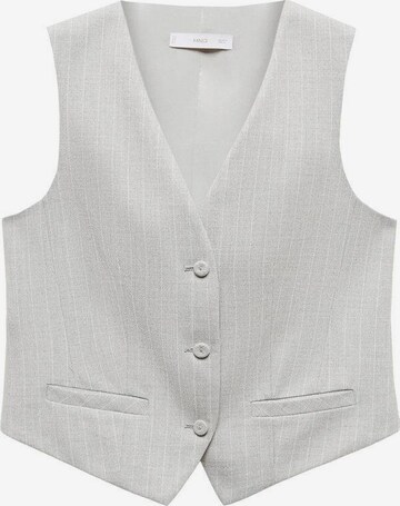 MANGO Vest 'Rayita' in Grey: front