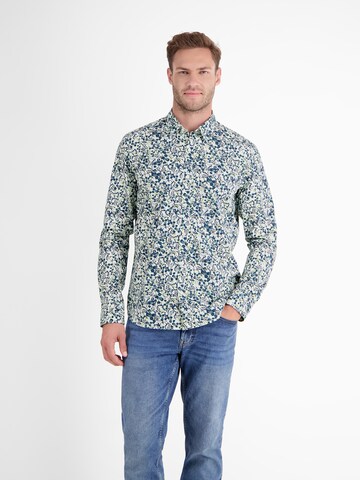 LERROS Regular Fit Hemd in Blau: Vorderseite