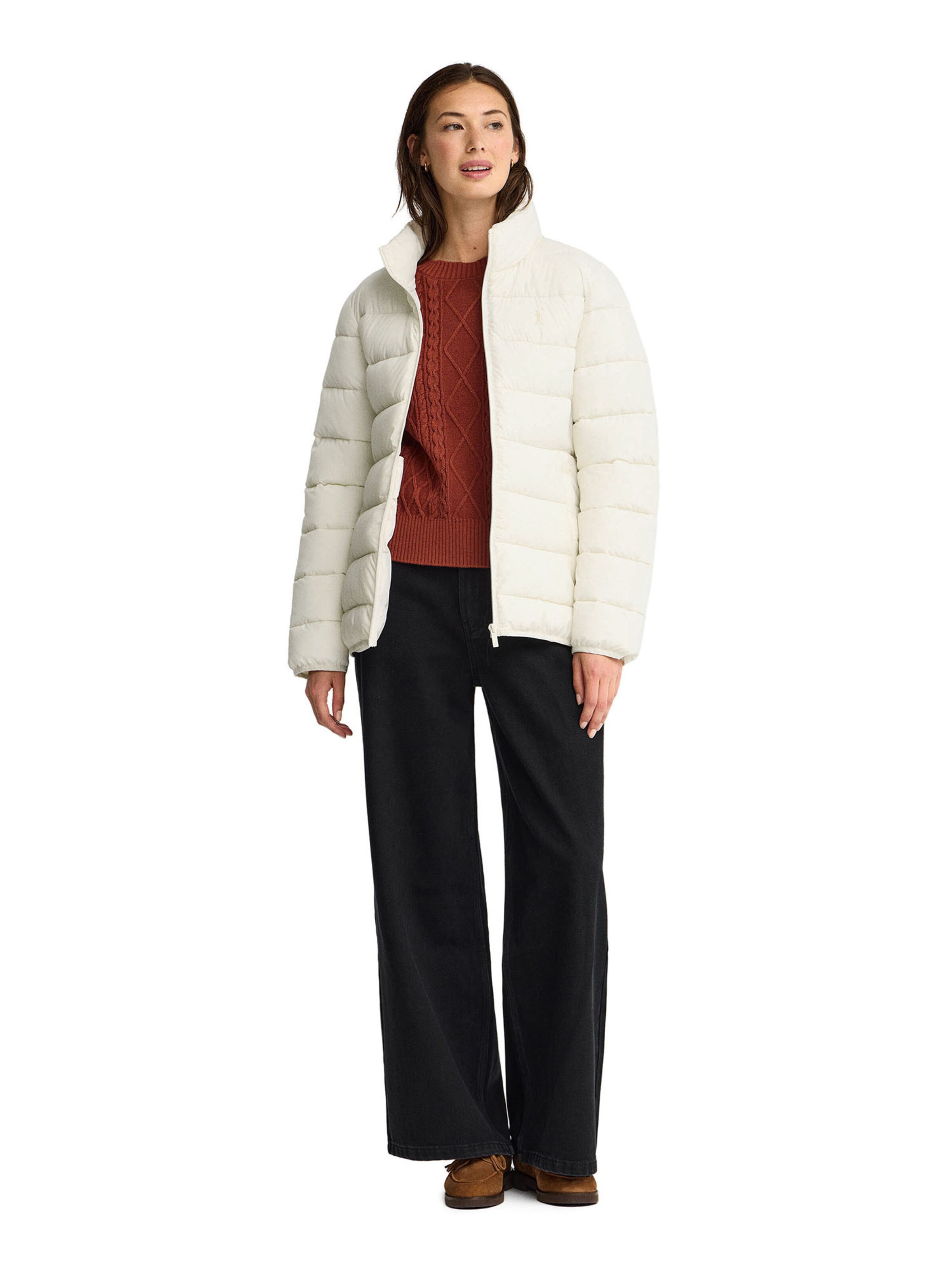Polo Club Winterjacke in Weiß