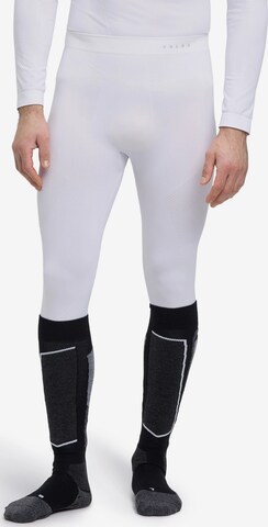 FALKE Skinny Sporthose in Weiß: Vorderseite