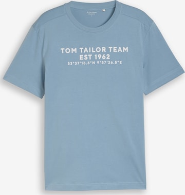 TOM TAILOR - Camisa em azul: frente