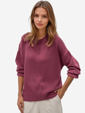 Hiccup Sweater in Pink: front