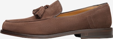 Henry Stevens Classic Flats 'Haywood TL' in Brown