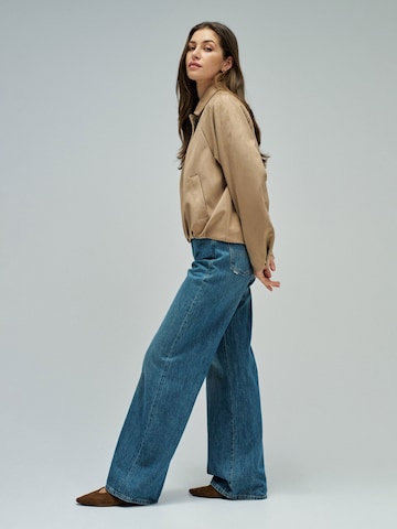 Salsa Jeans Tussenjas in Bruin