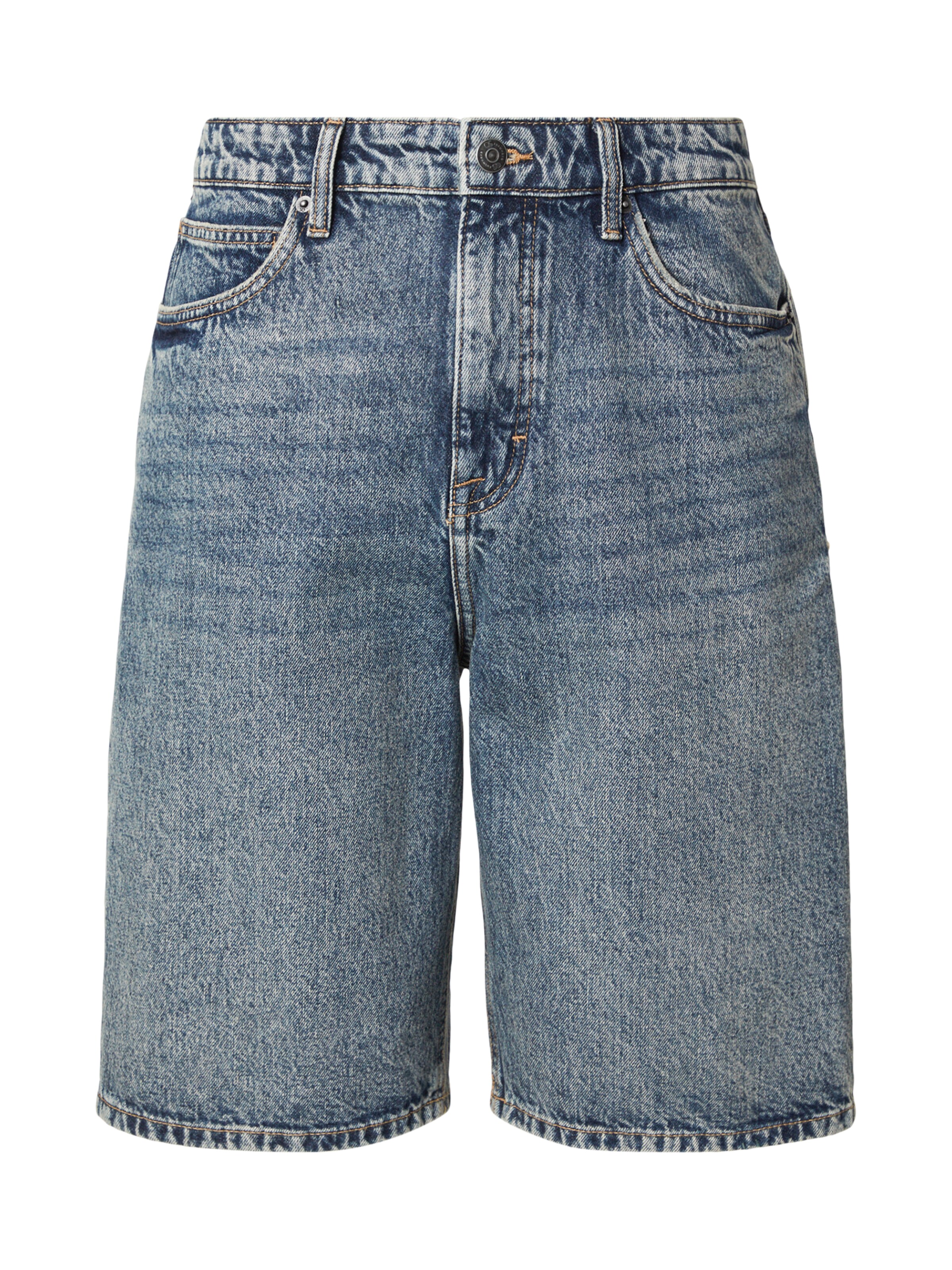 Regular Jean QS en bleu : devant