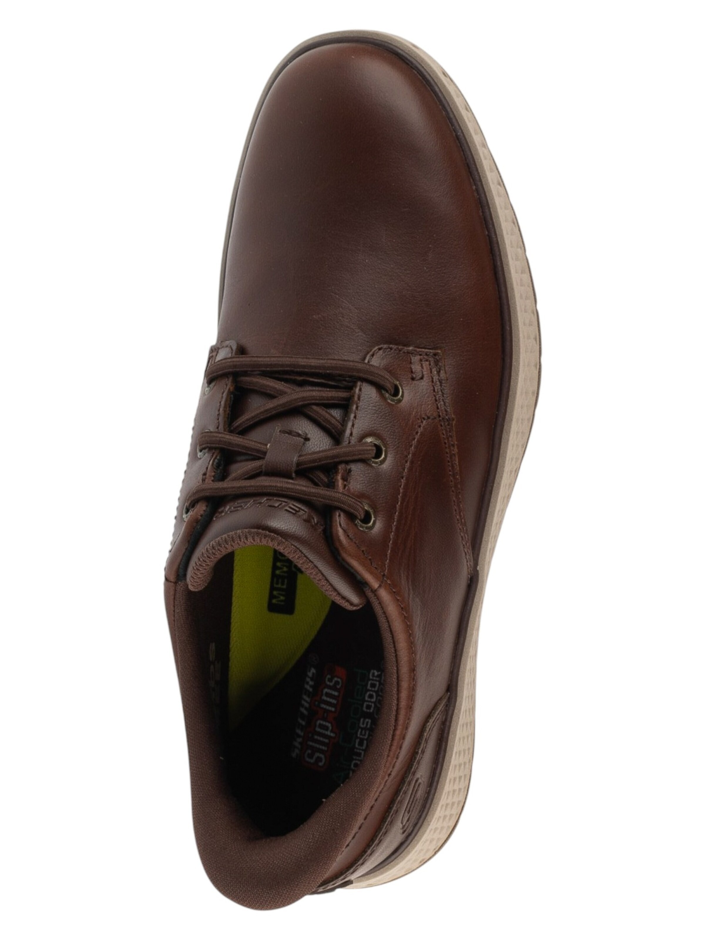 SKECHERS Sportieve veterschoen 'Skechers Slip-Ins: Burkett - Lonzo' in Bruin
