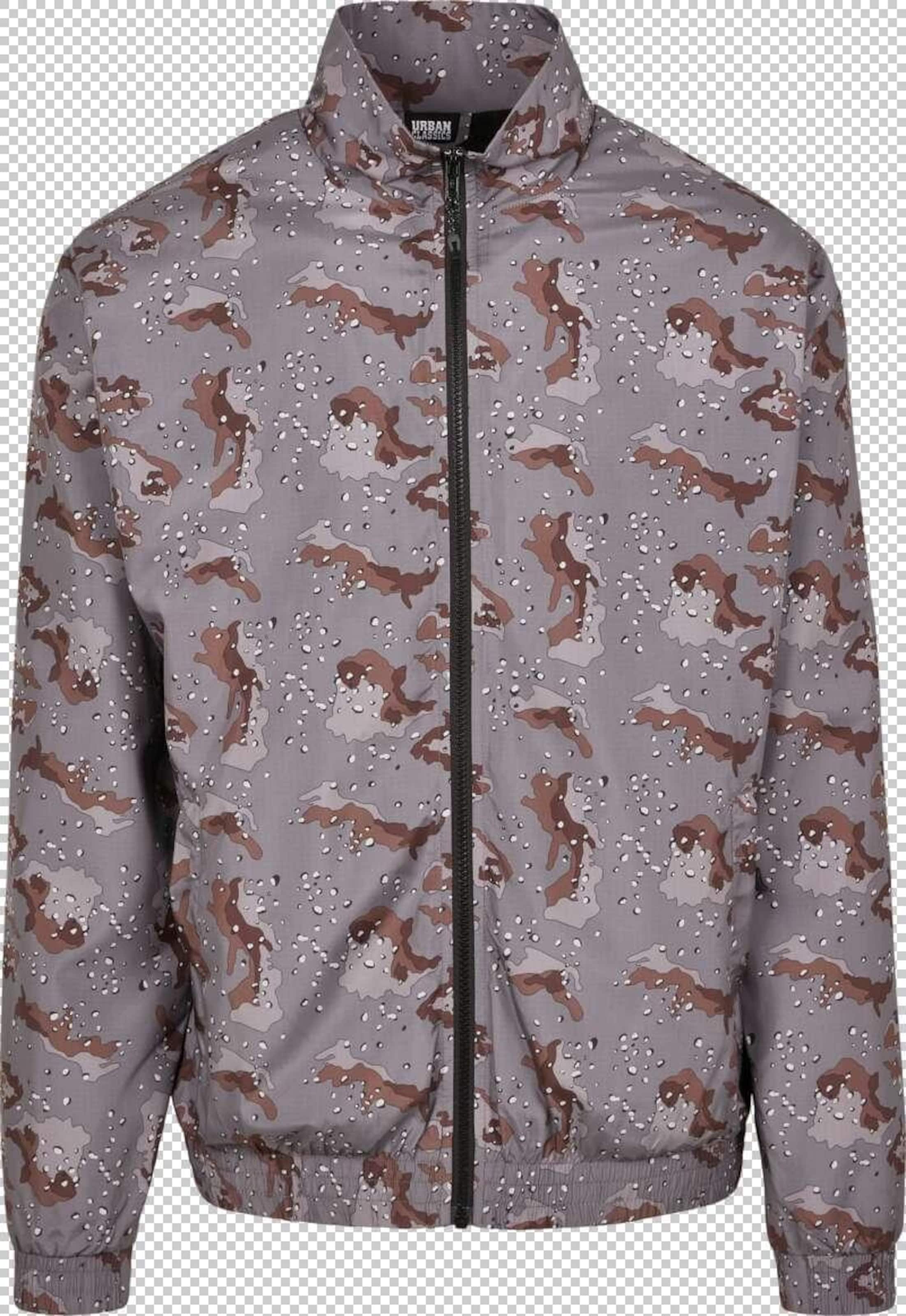 Urban Classics Übergangsjacke in Grau: Vorderseite