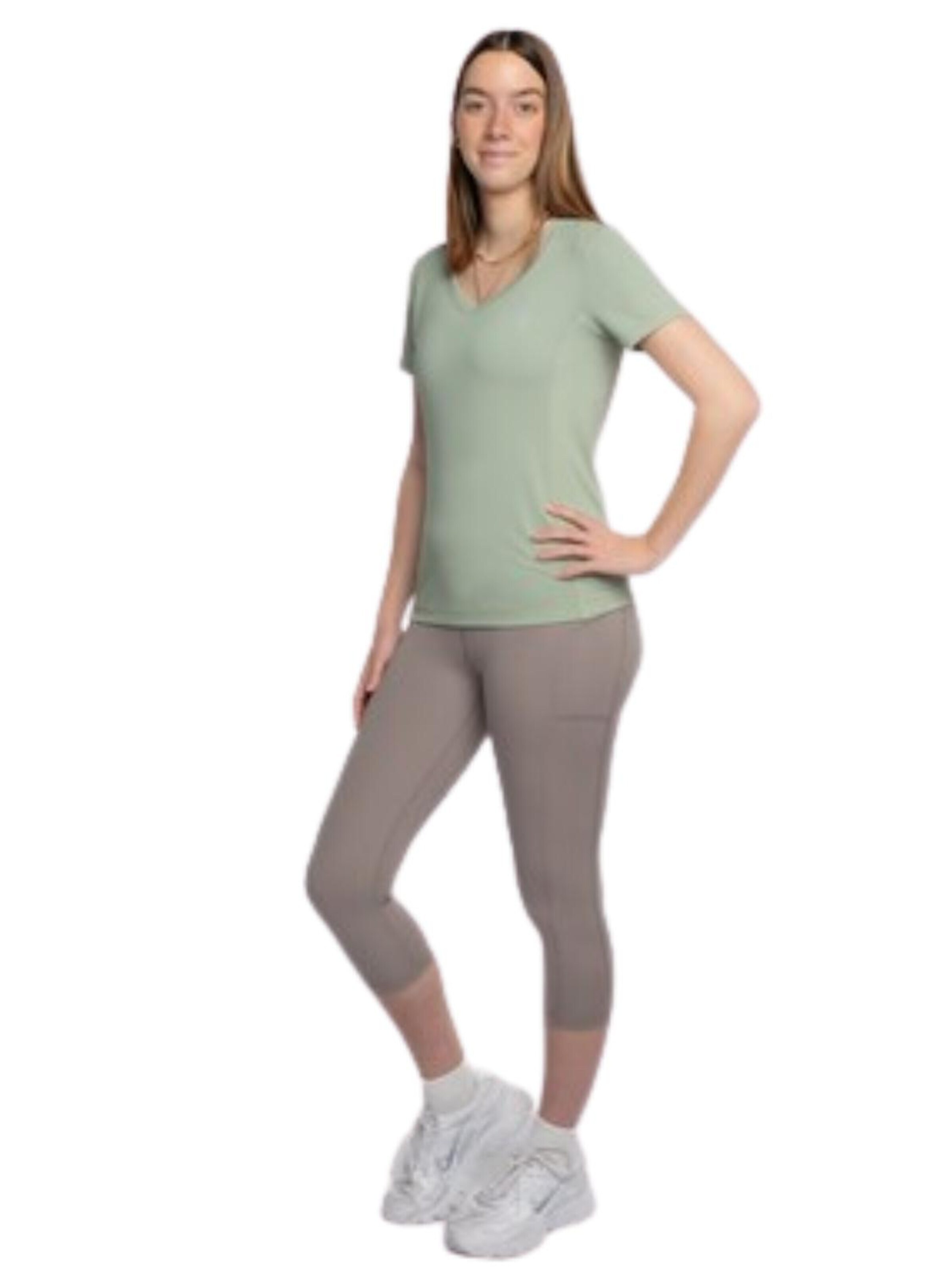 mymotus Skinny Sportbroek in Beige