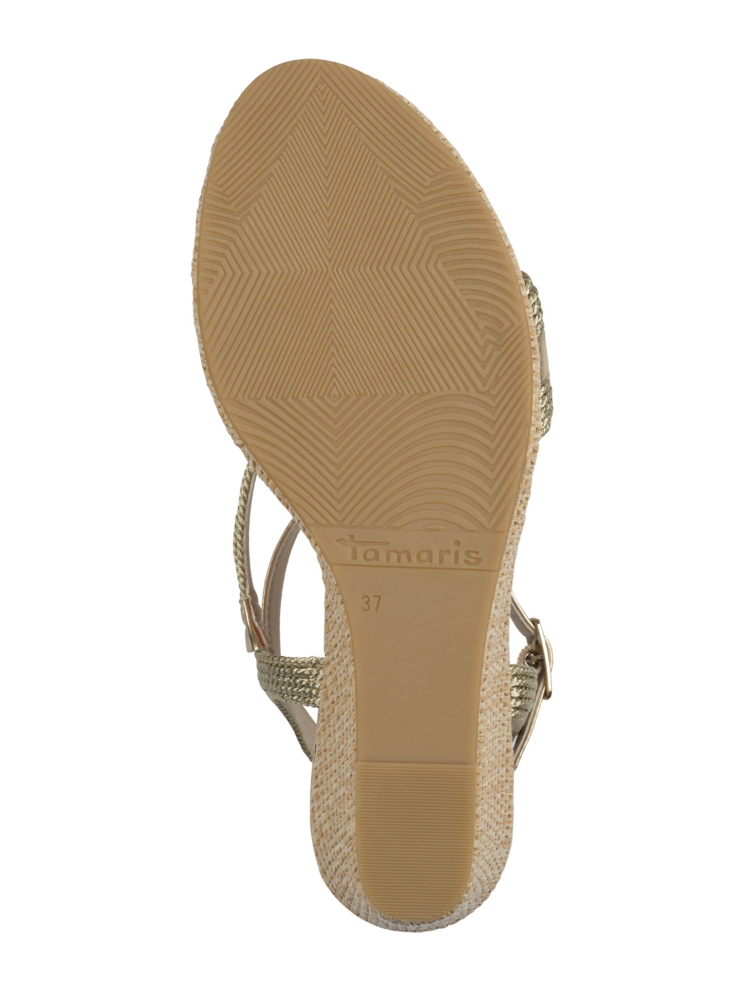 TamarisSandale s remenčićima - zlatna boja