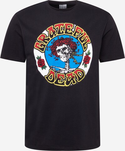 AMPLIFIED Camiseta 'GRATEFUL DEAD' en azul cielo / dorado / rojo / negro / blanco, Vista del producto