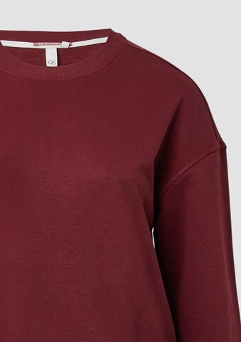 QS Sweatshirt in Rot