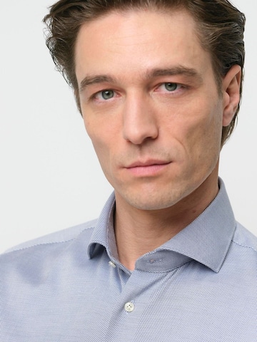 Profuomo Slim fit Button Up Shirt in Blue