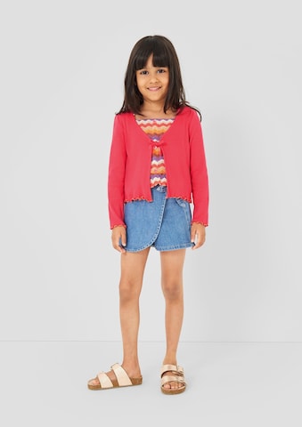 s.Oliver Gebreid vest in Rood