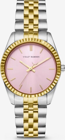 Violet Hamden Analog Watch in Mixed colors: front