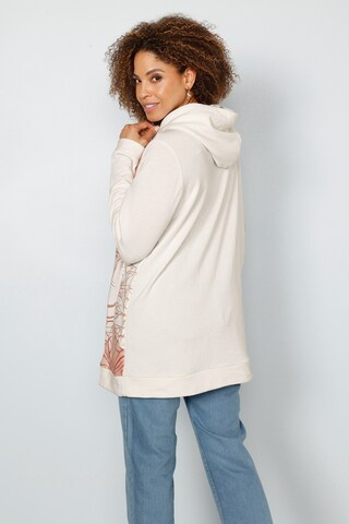 MIAMODA Sweatshirt in White