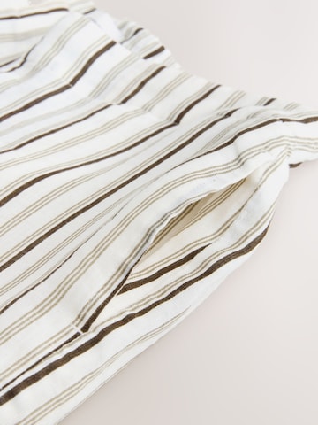 NextWide Leg/ Široke nogavice Hlače - bijela boja