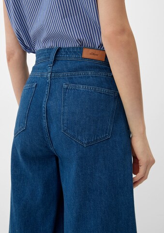 s.Oliver Wide Leg Jeans in Blau