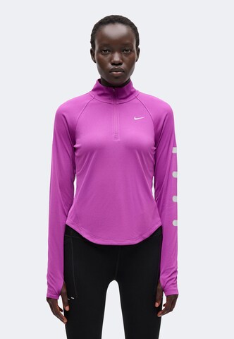 NIKE Toiminnallinen paita 'Tempo Flash' värissä lila: etupuoli