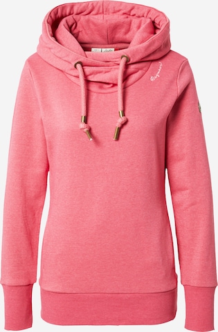 Ragwear Sweatshirt 'GRIPY BOLD' i rosa: framsida