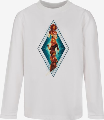ABSOLUTE CULT Shirt 'The Marvels - Diamond Trio ' in White: front