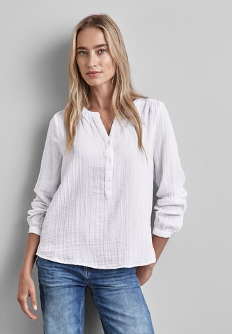 STREET ONE Bluse in Weiß: Vorderseite