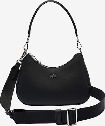 Borsa a spalla di LACOSTE in nero: frontale
