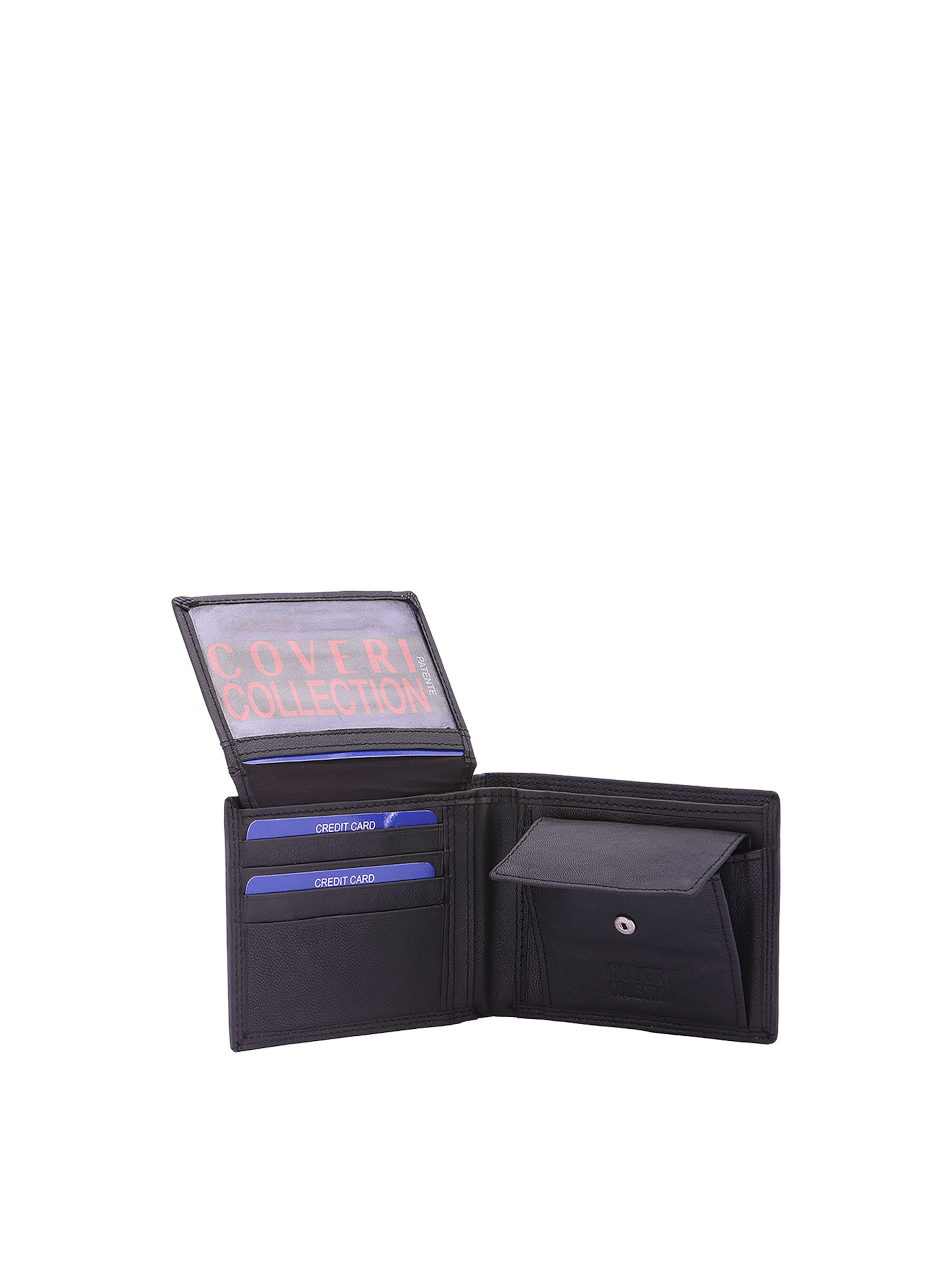 Enrico Coveri Wallet in Black: front