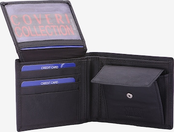 Enrico Coveri Wallet in Black: front