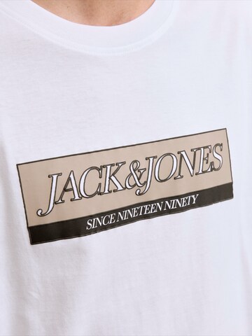 JACK & JONES T-Shirt 'JORINWOOD' in Weiß