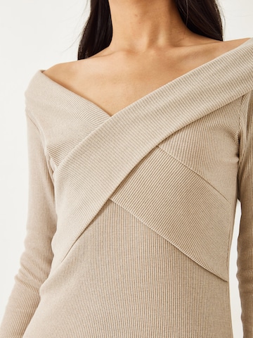 Bianco Lucci Šaty - Béžová