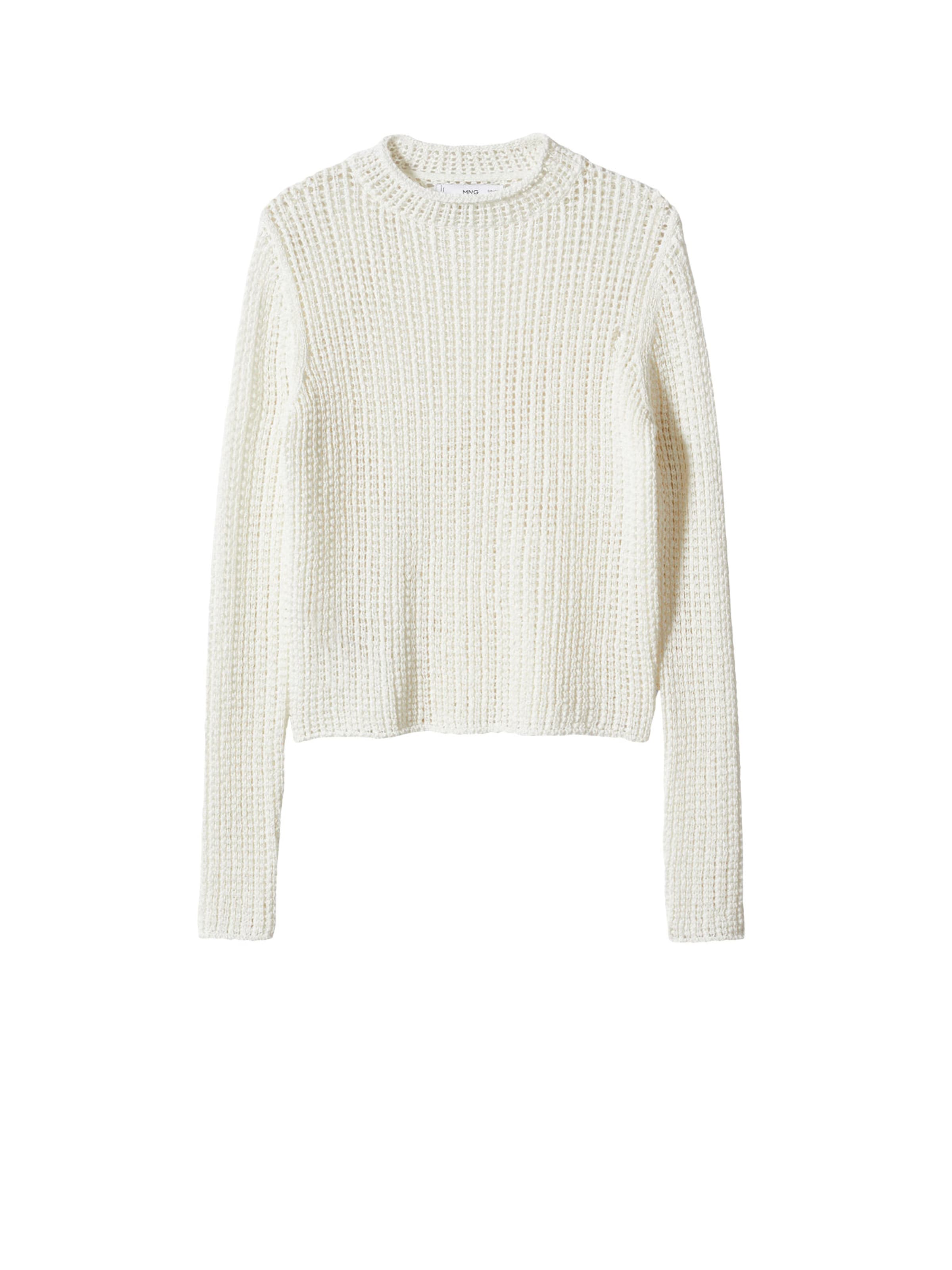 Pull-over MANGO en beige : devant