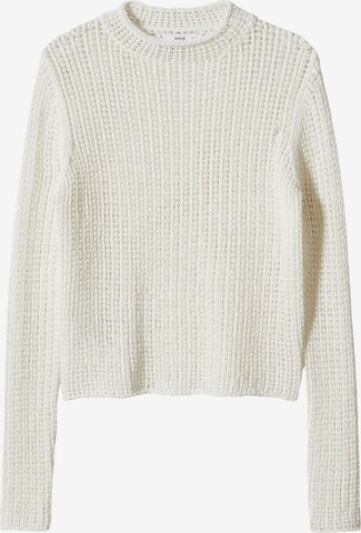 Pull-over MANGO en beige : devant