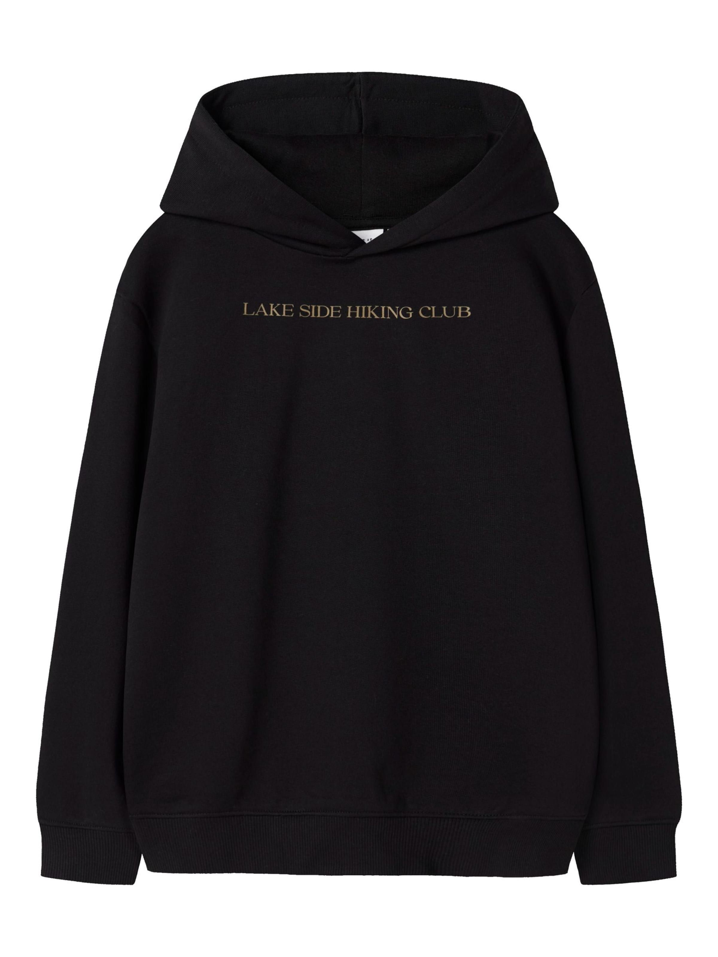 NAME IT Sweatshirt i sort: forside