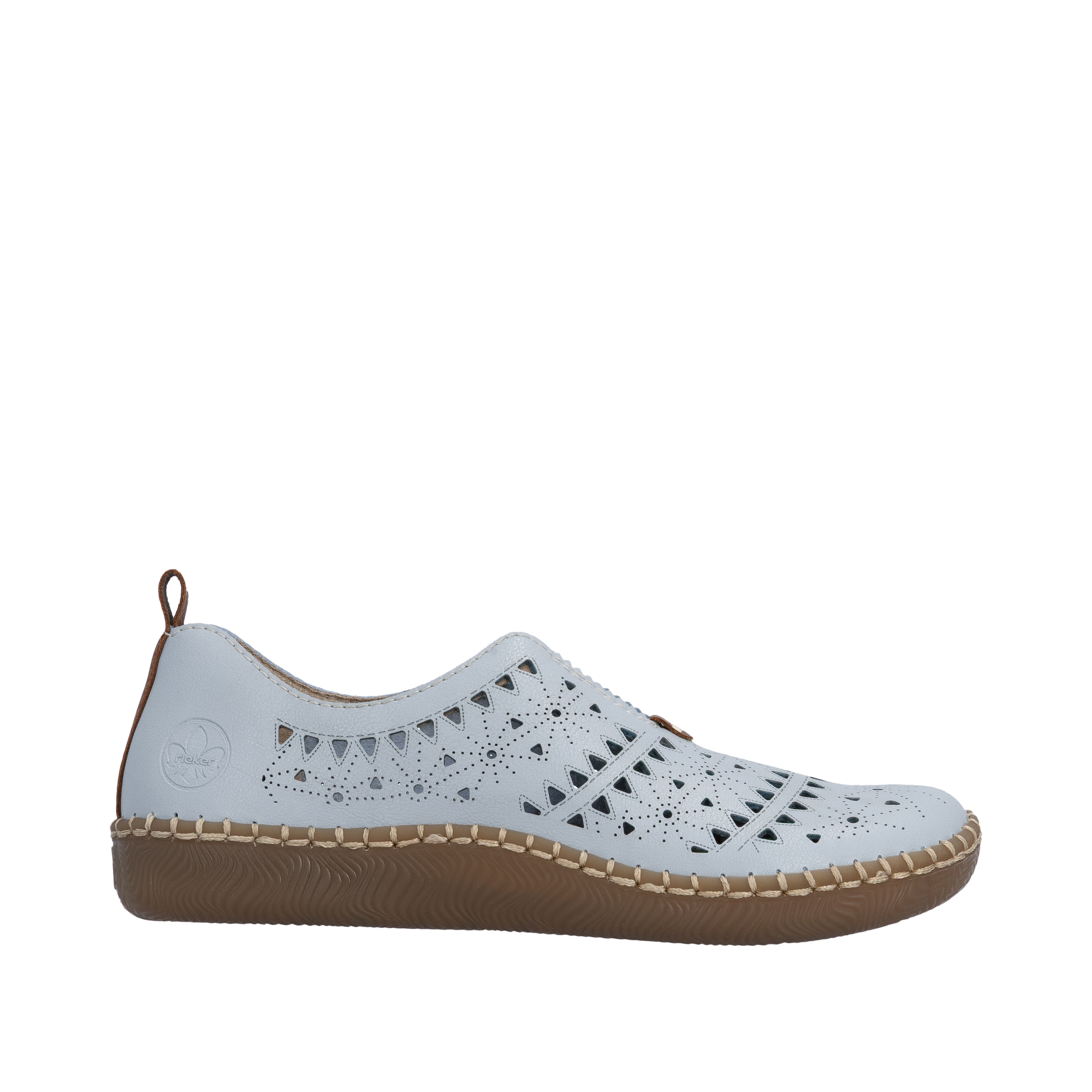 Chaussure basse Rieker en bleu