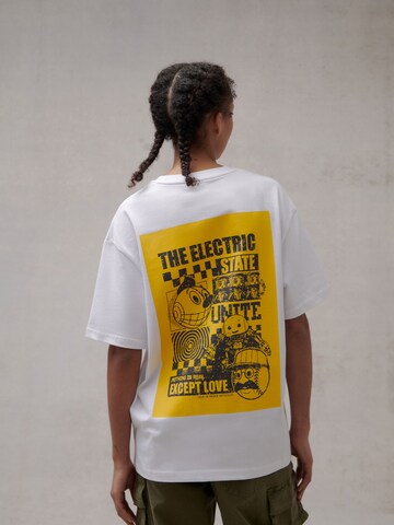 THE ELECTRIC STATE COLLECTION Футболка 'ES' в Белый