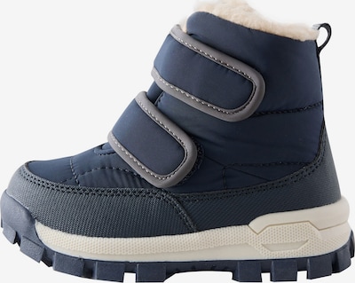 Next Stiefel in 23 in creme / dunkelblau, Produktansicht