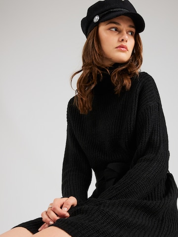 JDY Knitted dress 'MEGAN' in Black