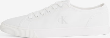 Baskets basses 'ESS' Calvin Klein Jeans en blanc : devant
