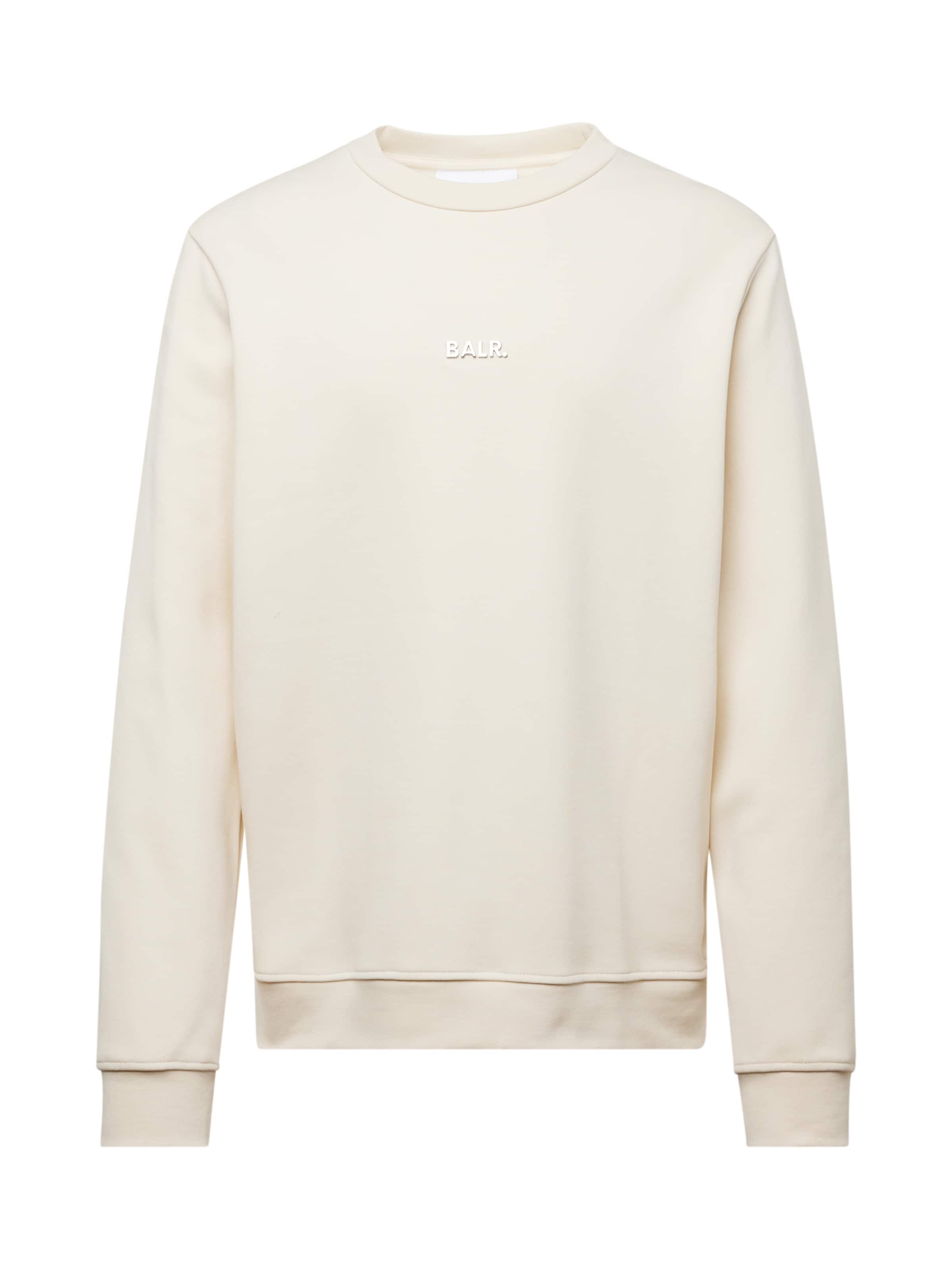 Sweat-shirt 'Q-Series' BALR. en blanc : devant