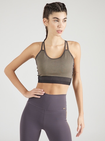 Athlecia Bralette Sports Bra in Brown: front