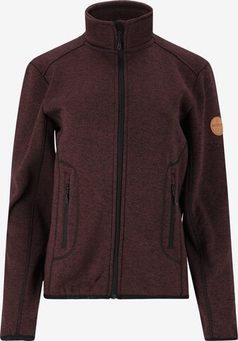 Whistler Athletic Fleece Jacket in Red: front