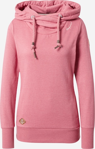 Ragwear Sweatshirt 'Gripy Bold' in Pink: front